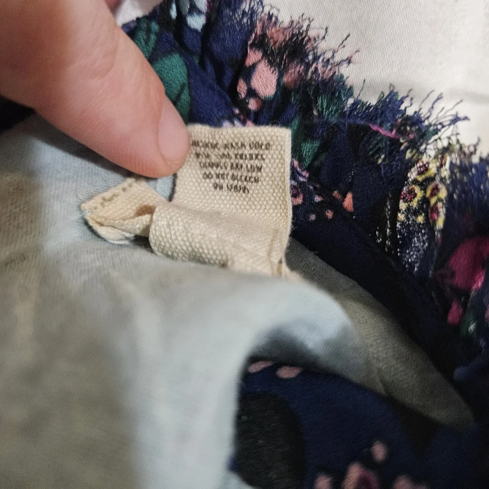 Peek Baby Emma Spring Floral Dress Navy 6-12 Months